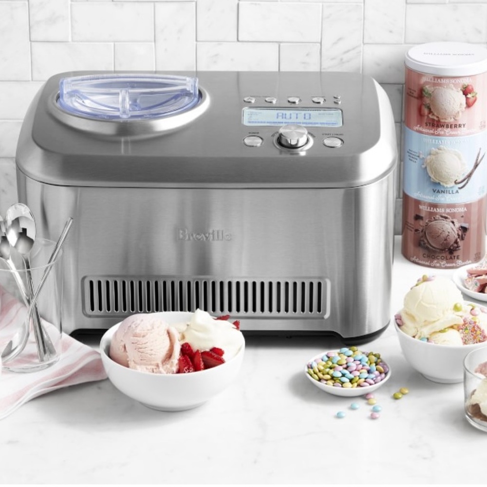 Breville Stainless Steel Ice Cream Maker